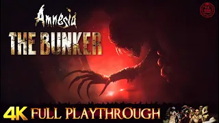 Amnesia The Bunker | Full Gameplay Walkthrough No Commentary 4K 60FPS