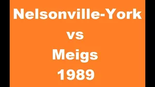 Nelsonville-York vs. Meigs 1989