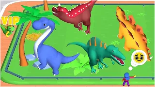 Jurassic Park Idle - Max Level Gameplay All Dinosaur