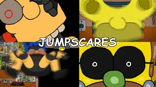 ALL THE JUMPSCARES OF FUN TIMES AT HOMER'S 2 | TODOS LOS SUSTOS | FNAF FAN GAME 2019 |
