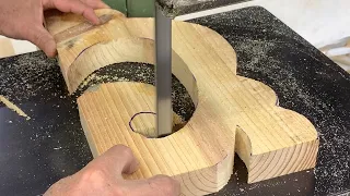 Vietnamese Carpenters Skillfully Create Wonderful Curves - Design And Decorate Beautiful Tea Table