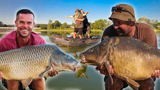 Public lake, big carp fishing EXPOSED | Carp Fishing Evolution with Mozza & Maker