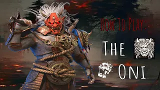 How to Play Oni | Tips and Tricks | Dead By Daylight