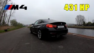 BMW M4 F82 431HP STOCK *ACCELERATIONS & MORE* POV Test Drive 4K by Fanatic Drivers