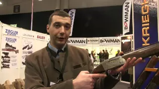 Krieghoff discusses Mark Winser, Ed Solomons and the K-80 at the British Shooting Show 2015