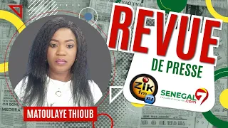 Revue de Presse (Wolof) Zik fm du Mercredi 7 Février 2024 avec Mantoulaye Thioub Ndoye