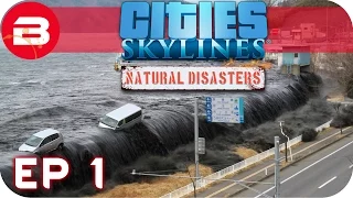 Cities Skylines Natural Disasters Gameplay - BY THE DAM SCENARIO (Hard) #1