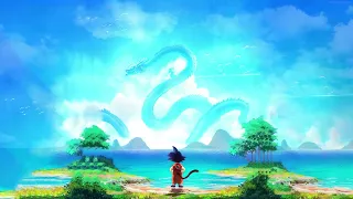 mylivewallpapers com Goku and Shenron