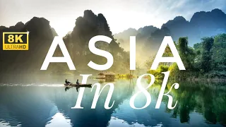 Most Beautiful Places In Asia 8k HDR 60 fps Video | 8k Asia Video | 8k Tv Demo