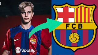 Bergvall to barcelona is confirmed|Football news today