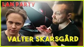 LAN PARTY at Valter Skarsgård with my OMEN X by HP Laptop