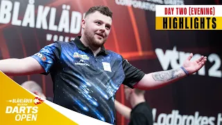 SO CLOSE TO PERFECTION! | Day Two Evening Highlights - 2023 Belgian Darts Open