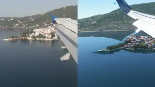 Microsoft Flight Simulator - REAL vs GAME - Landing in Skiathos [ JSI ] Greece
