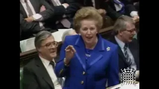 Thatcher attacks the European Central Bank
