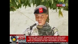 SONA: Ex-SAF chief, nireklamo dahil hindi raw nabigay ang allowance ng SAF troopers