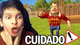 El NUEVO VECINO ME QUIERE COMER !! - DARK RIDDLE