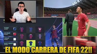 ASÍ SERÁ EL MODO CARRERA Y MODO JUGADOR DE FIFA 22!!