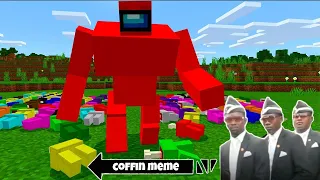 Coffin Meme "Among Us" Edition Part 4 - Minecraft