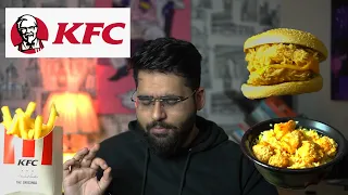 KFC ZINGER STACKER + RICE & SPICE REVIEW