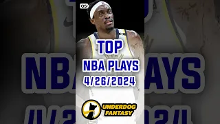 Underdog NBA Picks Today (4/26/24) | Underdog Fantasy Promo Code