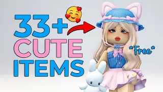 HURRY! GET 33+ NEW ROBLOX FREE ITEMS & HAIRS 😱😍