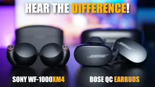 Sony WF-1000XM4 vs Bose QuietComfort Earbuds - BATTLE OF THE KINGS! 👑