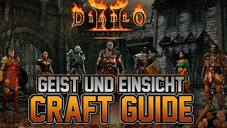 Diablo 2 Resurrected - Geist/Spirit & Einsicht/Insight craften