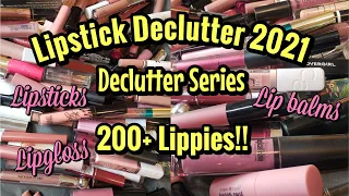 Declutter series 2021 | Lipsticks | Makeup Declutter | Lipsticks, lip gloss, liquid lipsticks & More