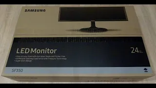 Samsung LED Monitor 24"  S24F350FHU