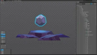 Spine 2D Tutorial Stone 3D Rotation | spine2d动画，宝石3D旋转