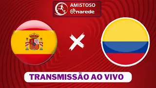 Espanha x Colômbia ao vivo | Transmissão ao vivo | Amistosos de Seleções