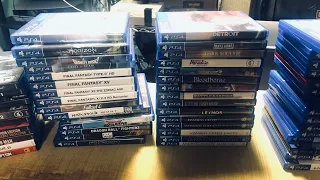 My Entire PS4 Game Collection