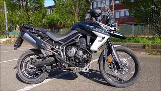 Triumph Tiger 800 XCA | Start up and Sound