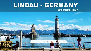 🇩🇪 LINDAU | BODENSEE | Germany | 4K Walking Video