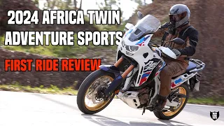 New 2024 Honda Africa Twin Adventure Sports - First Ride Review