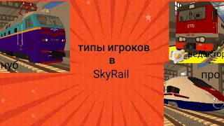 Типы игроков в SkyRail.