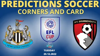 FOOTBALL PREDICTIONS TODAY 20/12/2022 CORNERS AND CARDS TIPS #betting