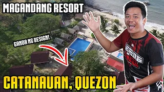 BAGO AT MAGANDANG RESORT SA CATANAUAN QUEZON NG BUNDOK PENINSULA | ST GABRIEL ALFRESCO BEACH RESORT