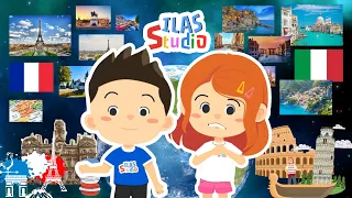 Exploring World Wonders for Kids | Baby shark | Nursery Rhymes & Kids Songs | @ILASSTUDIO