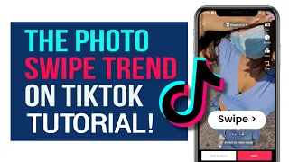 How to do the photo swipe tiktok trend | photo slideshow tiktok trend Tutorial |New Tiktok trend