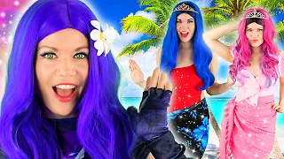 MAL’s GIRLS TRIP | DESCENDANTS MAL and EVIE | MAL and AUDREY | BFF Besties