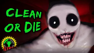 If PowerWash Simulator Was SCARY?! | Late Night Mop by Lixian (All Endings)