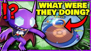 What was EITHER TEAM DOING in this GAME? | Pokemon UNITE