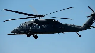 HH-60W Jolly Green II at Moody Air Force Base, Georgia. (2nd video)