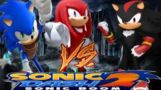 Sonic Vs Shadow  Vs Knuckles  2019| Sonic dash 2| sonic Boom 2019