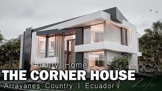 THE CORNER HOUSE | Amazing Contemporary Home in Country Club, Ecuador | 800 m2 | Zafra + ORCA