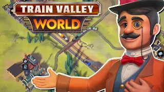 W tej grze stworzysz IDEALNĄ SIEĆ KOLEJOWĄ! - Train Valley World