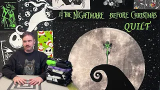 Nightmare Before Christmas Quilt !! (Iconic) Enquiltizing a Classic🎵🎃🎵🎃