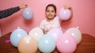 تحدي التلوين ب 3 الوان سلايم البلونات !! مقلبناها !  3 COLORS OF GLUE SLIME BALLONS CHALLENGE!!