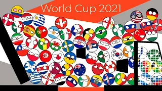 Marble Race FIFA 2021 World Cup Countryballs #1 | Group Stage